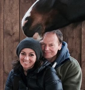 Julia Neumeister & Henry Sandkuhle bei der Calm Horse Academy